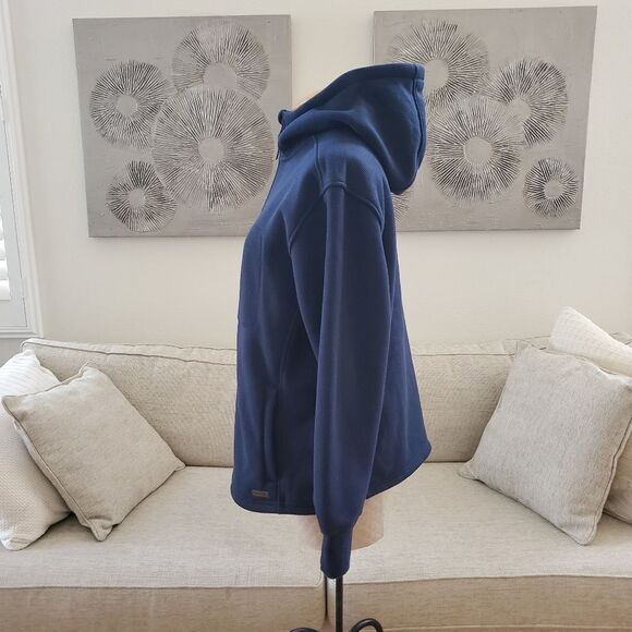 Smith's Workwear Sherpa-Lined Hooded Thermal Shirt Jacket Sz L - Picture 8 of 13